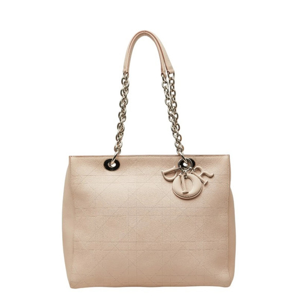 Dior Handbags - CHRISTIAN DIOR Pink Leather Shoulder Bag